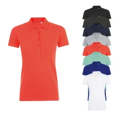 L01709 SOL´S Phoenix Damen Polo Kurzarm
