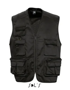 L836 SOL´S Reporter Jacke Wild Neun Taschen inklusive Handytasche