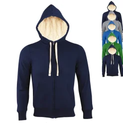 L482 SOL´S Unisex Jacke mit Reißverschluss Sherpa