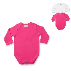 LW052 Larkwood Baby-Body Langarm