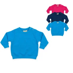 LW006 Larkwood Kinder Rundhals-Sweatshirt Langarm
