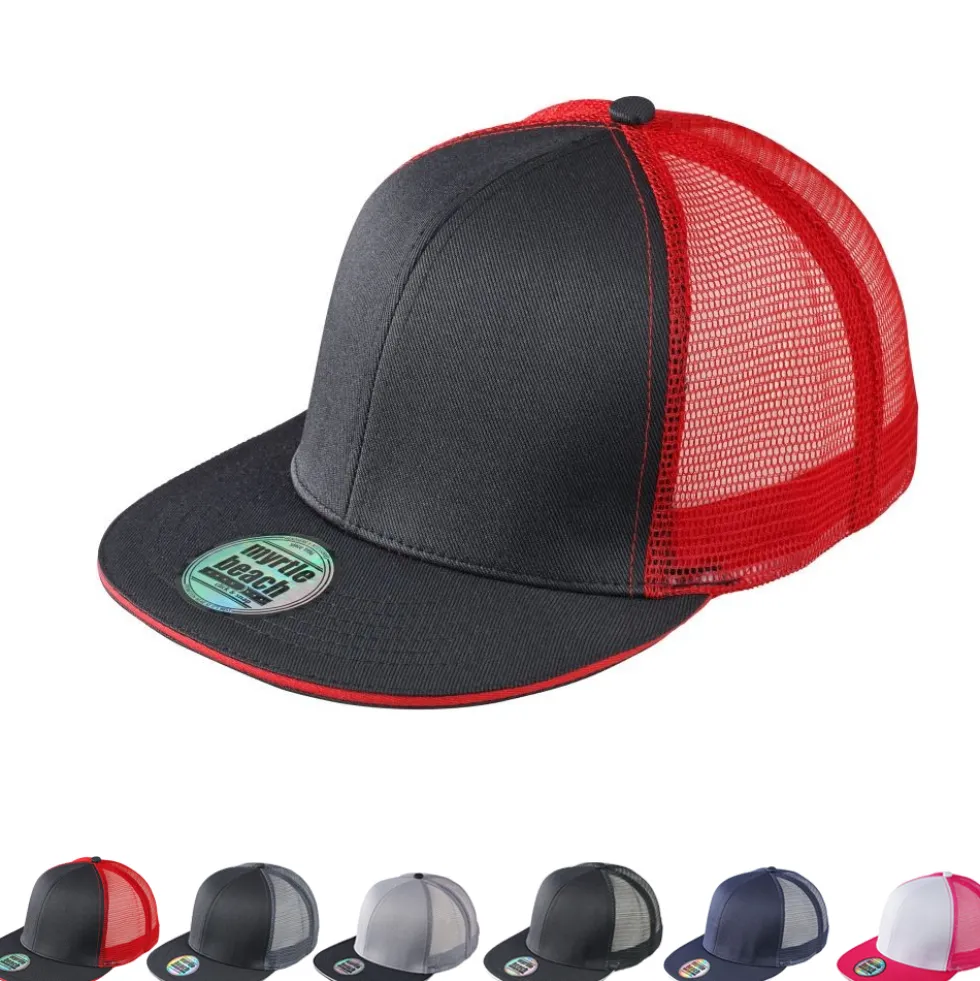 MB6635 myrtle beach Kappe Gittergewebe 6 Panel