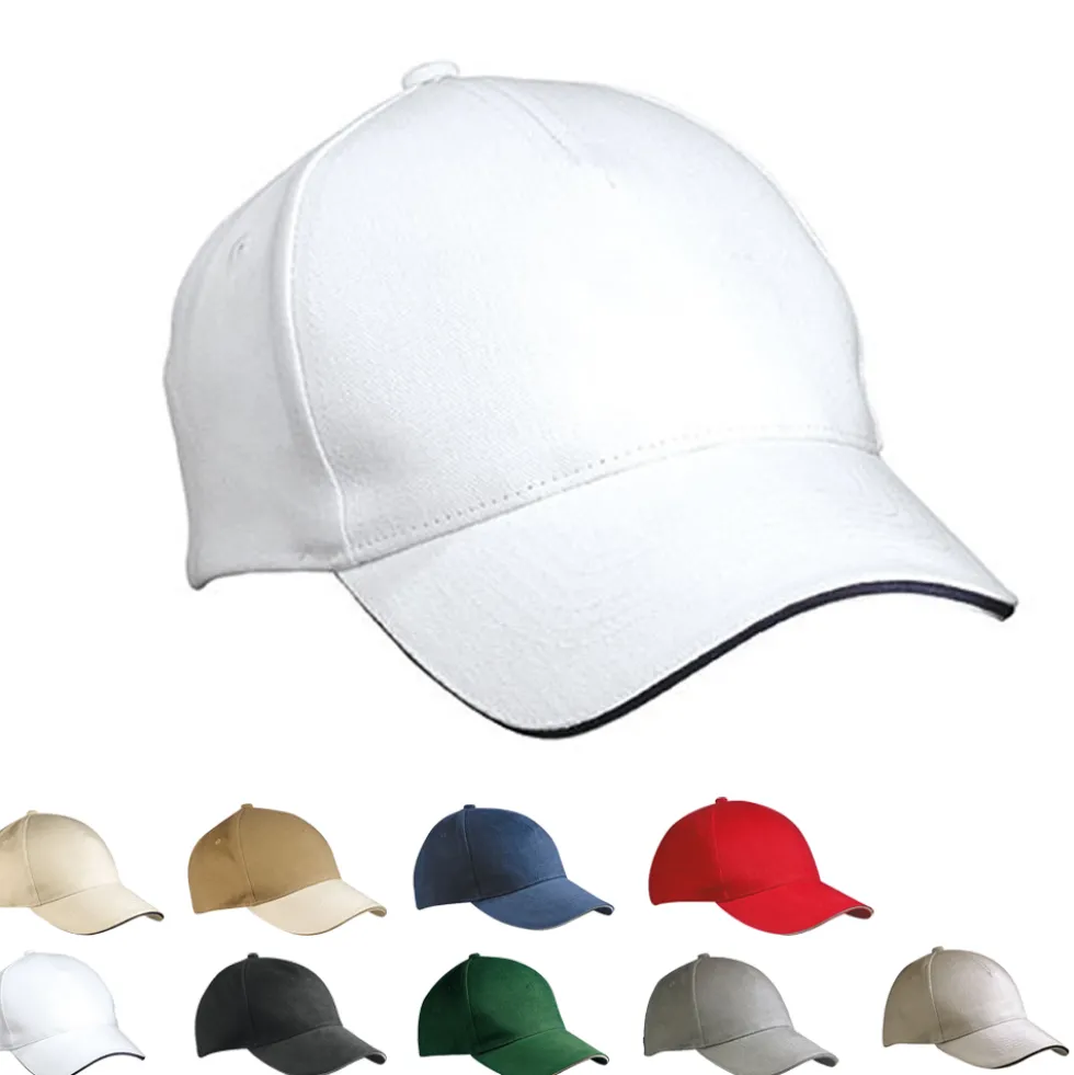 MB035 myrtle beach Kappe 5 Panel Laminiertes Frontpanel