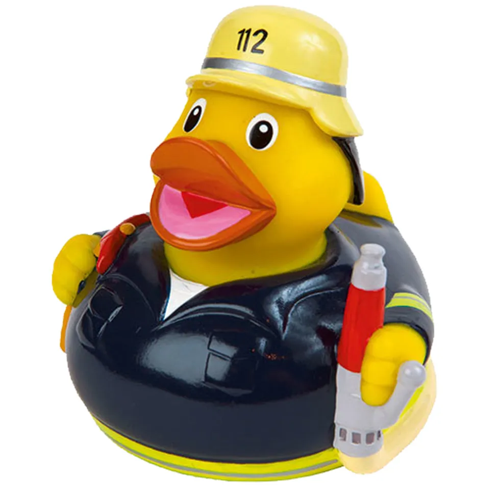 MBW32041 mbw Quietsche-Ente Feuerwehr
