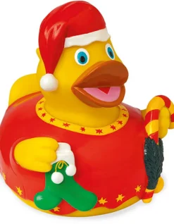 MBW131109 mbw Quietsche-Ente Weihnachten