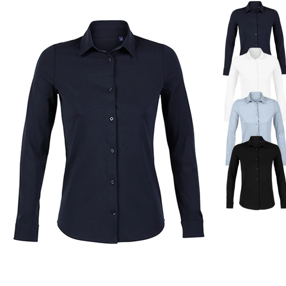 NB3199 NEOBLU Damen Bluse merzerisiert Balthazar