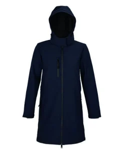 NB3794 NEOBLU Damen langer Softshell Mantel Achille