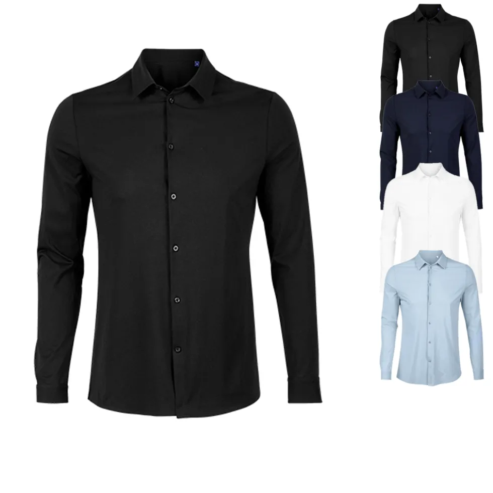 NB3198 NEOBLU Herren Hemd merzerisiert Shirt Balthazar