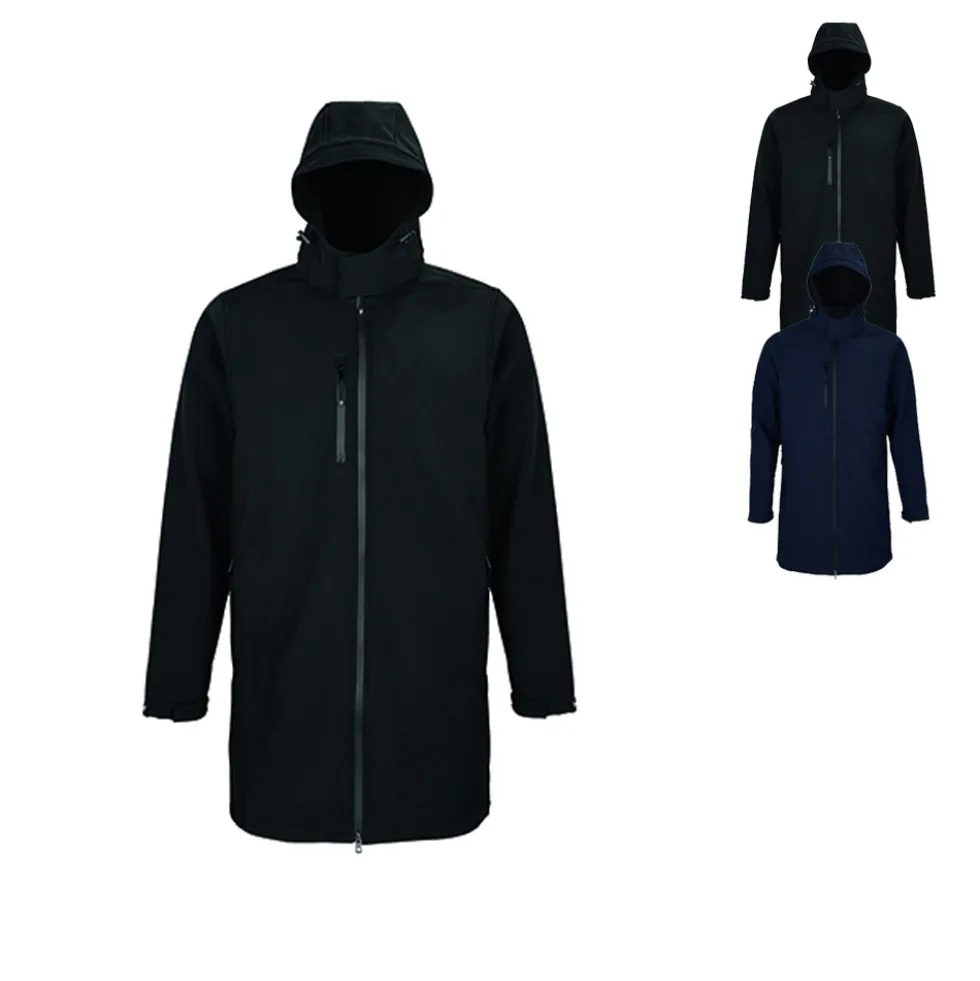 NB3793 NEOBLU Herren langer Softshell Mantel Achille
