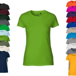 NE81001 Neutral Damen enganliegendes T-Shirt