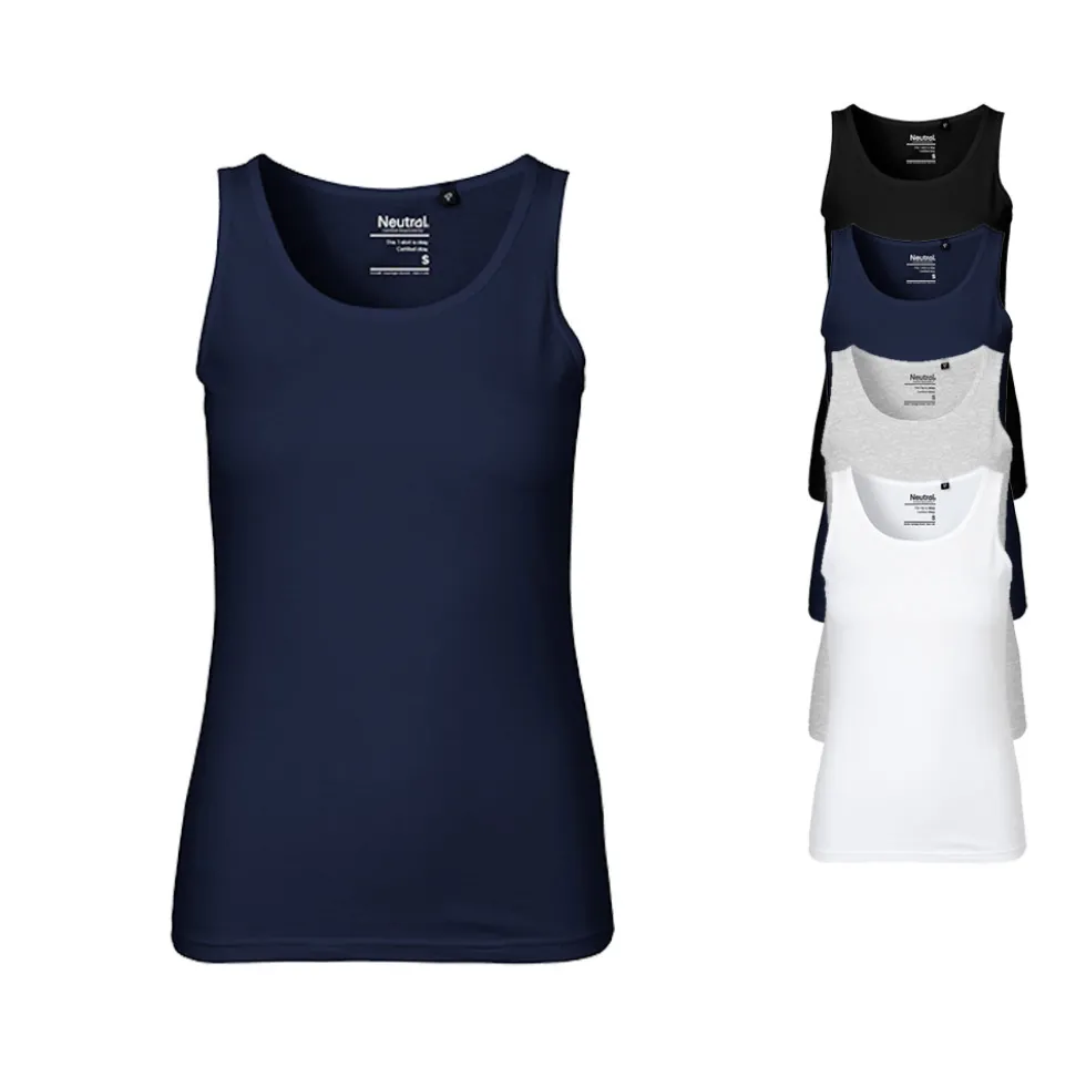 NE81300 Neutral Damen Trägershirt ärmellos