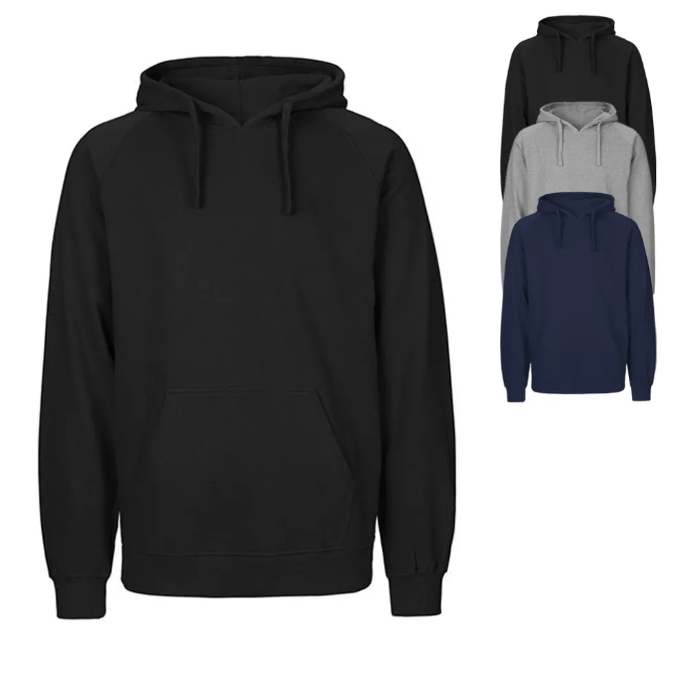 NET63101 Tiger Cotton by Neutral Unisex Tiger Baumwolle Kapuzensweatshirt