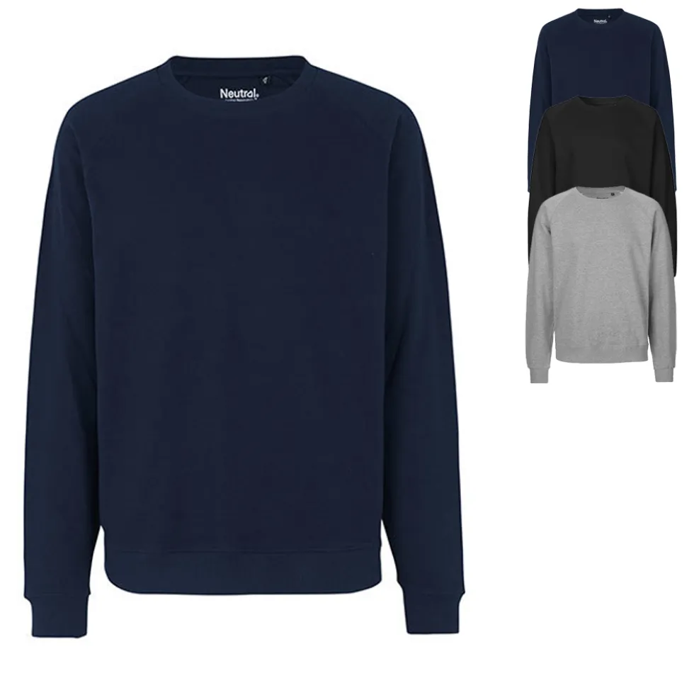 NET63001 Tiger Cotton by Neutral Unisex Tiger Baumwolle Sweatshirt