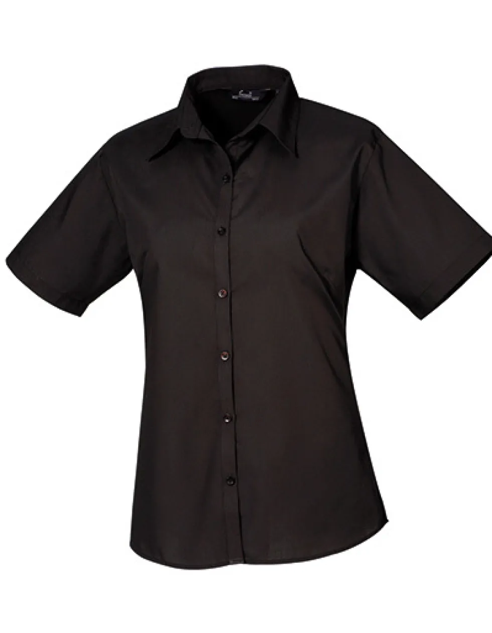 PW302 Premier Workwear Damen Poplin kurzarm Bluse (Damenbluse/Kurzarm)