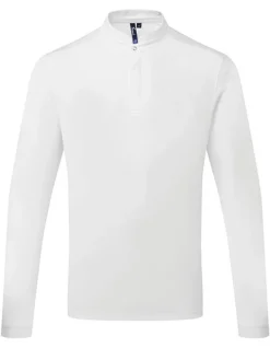 PW647 Premier Workwear Essential ´Coolchecker®´ Chefs Shirt Polo langarm