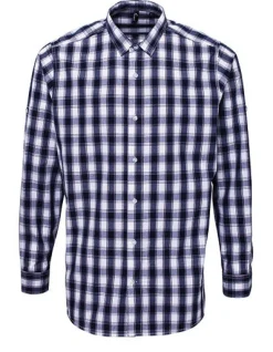PW250 Premier Workwear Herren Jeanshemd aus 100% Baumwolle