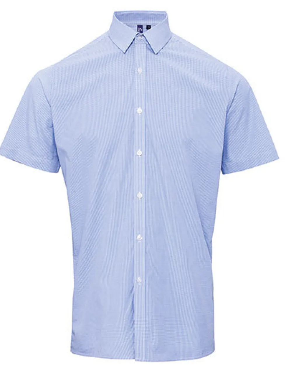 PW221 Premier Workwear Herren Vichy (Gingham) kurzarm Hemd