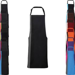 PW162 Premier Workwear Kontrast Latzschürze