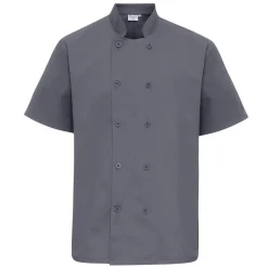 PW656 Premier Workwear Pflegeleichte kurzärmelige Kochjacke