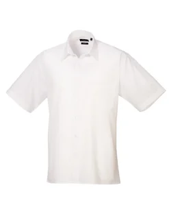 PW202 Premier Workwear Poplin kurzarm Hemd (Herrenhemd/Kurzarm)