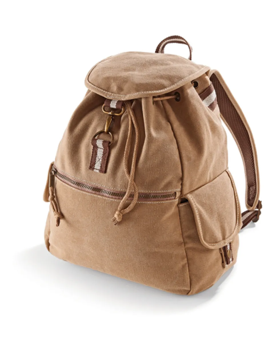 QD612 Quadra VINTAGE Canvas Rucksack