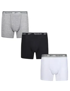 RBK8261 Reebok Herren mittlere Sports Unterhose Boxer - Ainslie (3er Pack)
