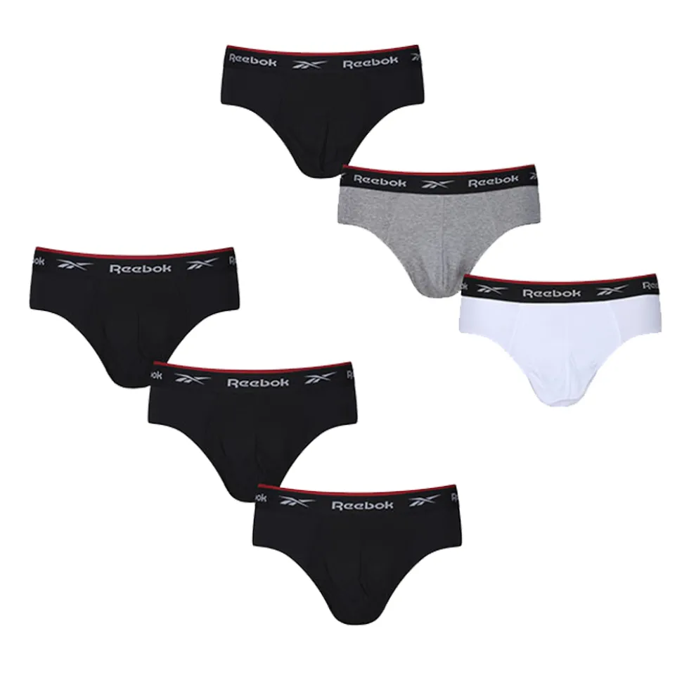 RBK8259 Reebok Herren Sport Slip Unterhose - Wiggins (3er Pack)