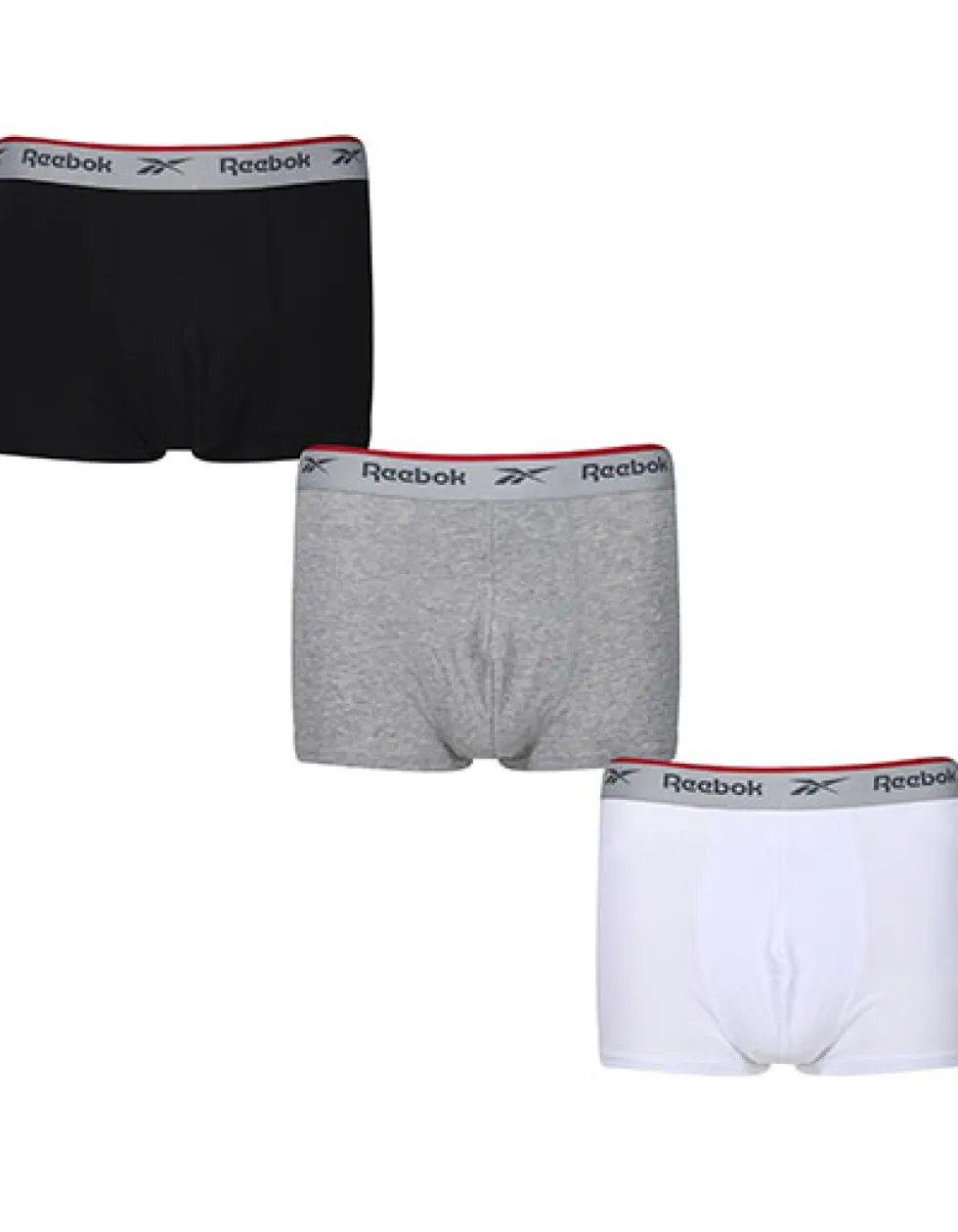 RBK8266 Reebok Herren Unterhose Boxer - Ovett (3er Pack)