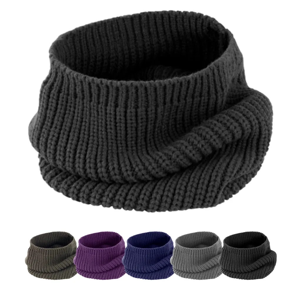 RC361 Result Winter Essentials Strickschal aus weichem Grobstrick