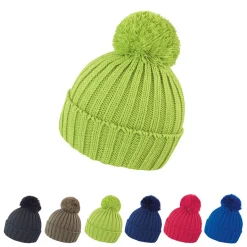RC369 Result Winter Essentials Wintermütze mit umschlagbarem Saum