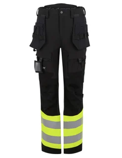 RG480 Regatta High Visibility Hi-Vis X-Pro Stretch Hose mir Holstertaschen (Klasse 1)