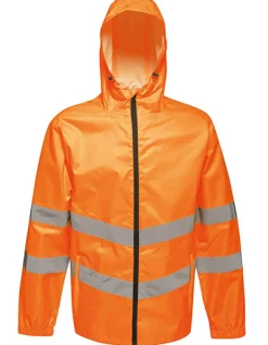 RG497 Regatta Hi-Vis Pro verstaubare Jacke