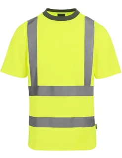 RG270 Regatta Pro Contract Hi-Vis T-Shirt hohe Sichtbarkeit