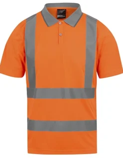 RG271 Regatta Pro Contract Hi-Vis Polo Shirt hohe Sichtbarkeit
