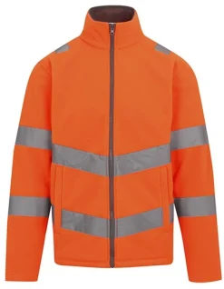 RG6480 Regatta Pro Contract Hi-Vis Thor Fleece Jacke hohe Sichtbarkeit