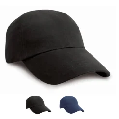 RH24J Result Headwear Kinder Kappe Schwerer, gebürsteter Baumwoll-Drill