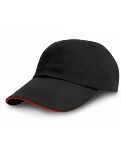 RH10P Result Headwear Kappe Schwerer, gebürsteter Baumwoll-Drell