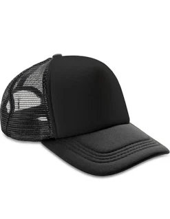 RH089 Result Headwear Kappe Detroit Weißes Stirnteil Mesh und Schirm in Kontrastfarbe