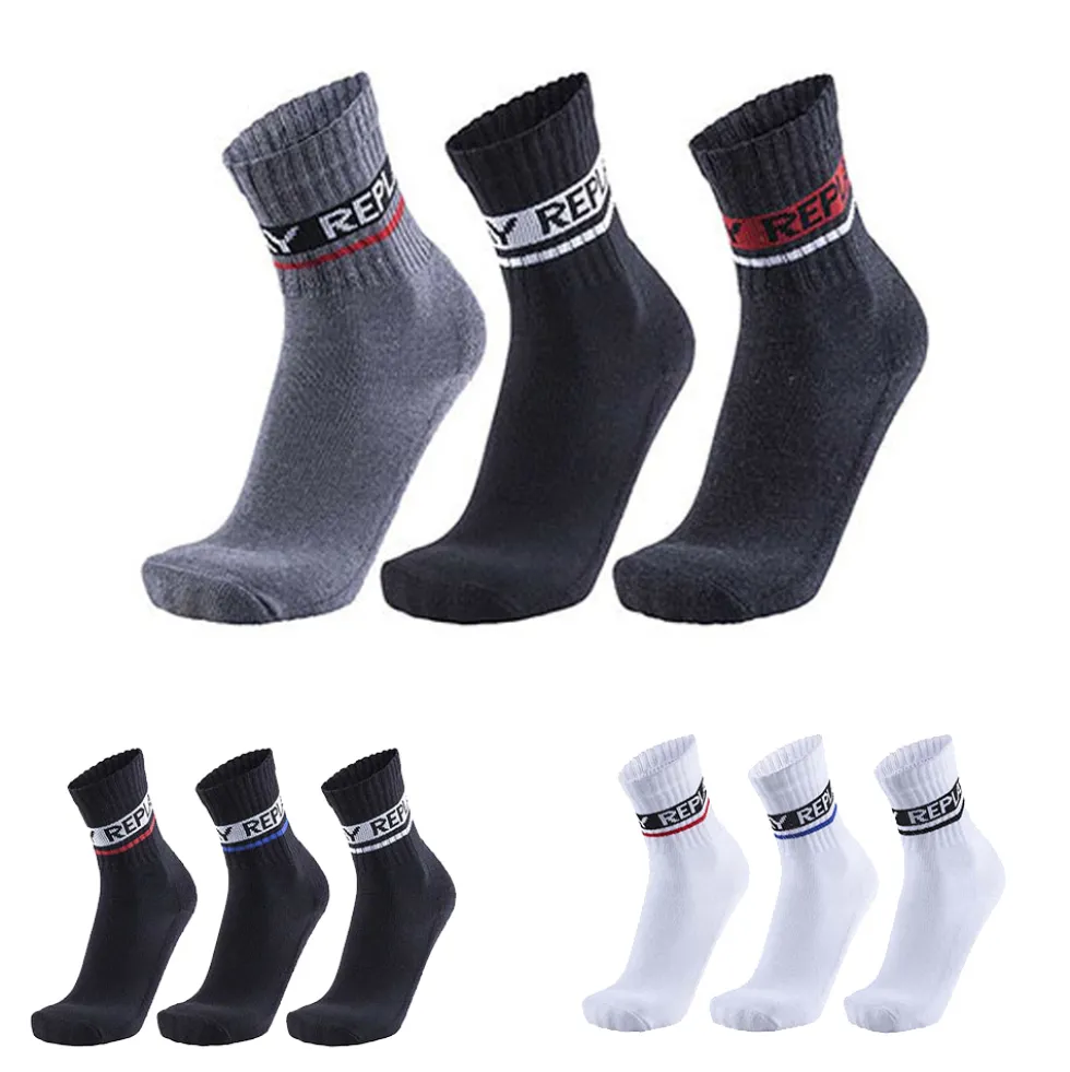 RP100634 Replay Tennis Socken (3er Pack )