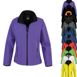 RT231F Result Core Bedruckbare Softshelljacke für Damen