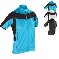 RT188F SPIRO Damen Fahrradkleidung Performance-Trainingsjacke atmungsaktiv kurzarm