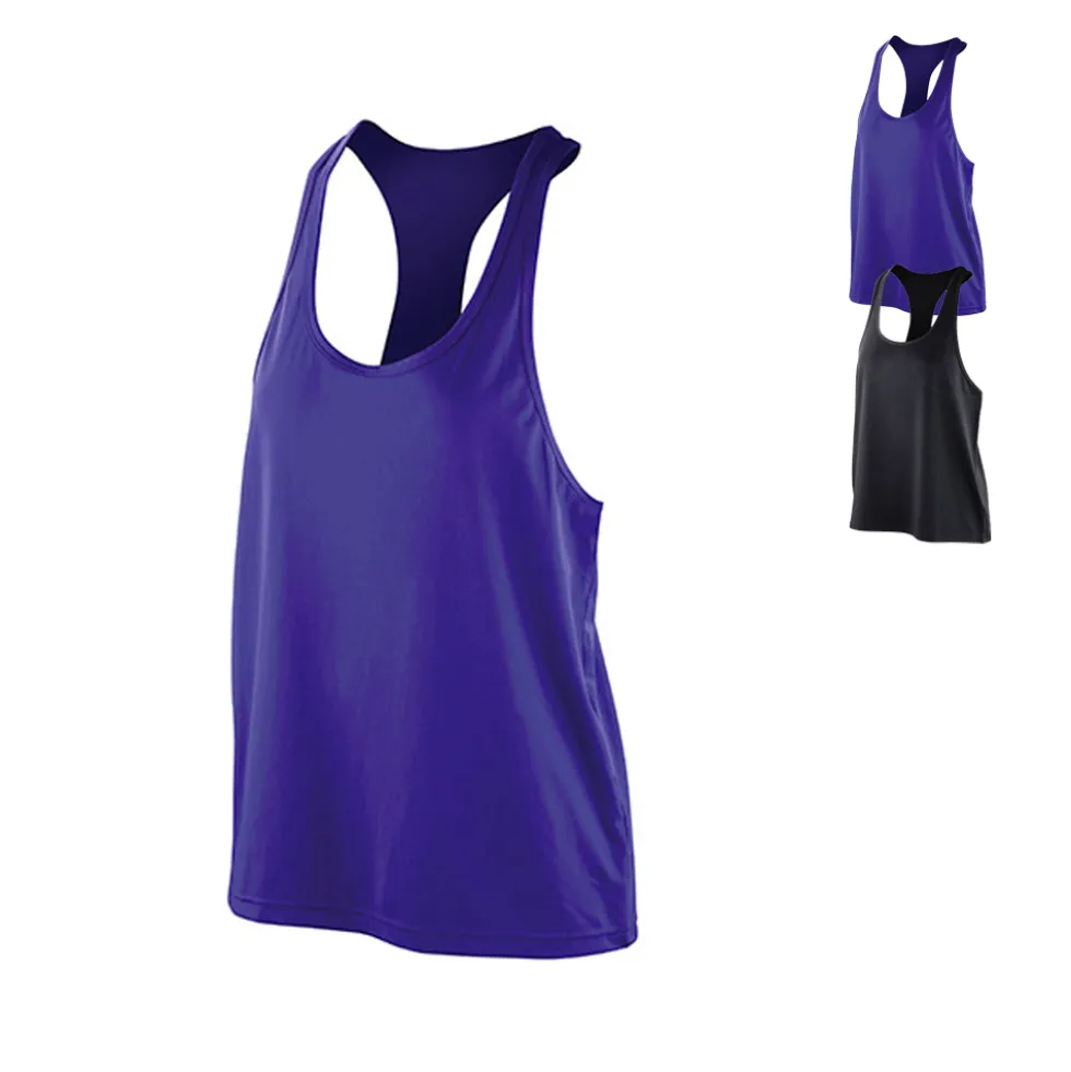 RT285F SPIRO Damen Impact Softex® Tank Top Ärmellos