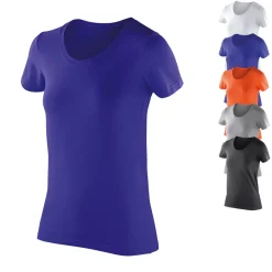 RT280F SPIRO Damen Impact Softex® T-Shirt Kurzarm