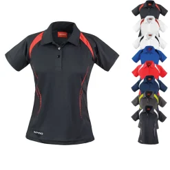 RT177F SPIRO Damen Team Spirit Poloshirt Sportshirt