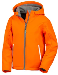 RT224J Result Core Kinder Softshelljacke mit Kapuze