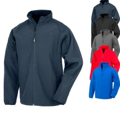 RT901J Result 2-lagige bedruckbare Kinder Junior Softshell Jacke