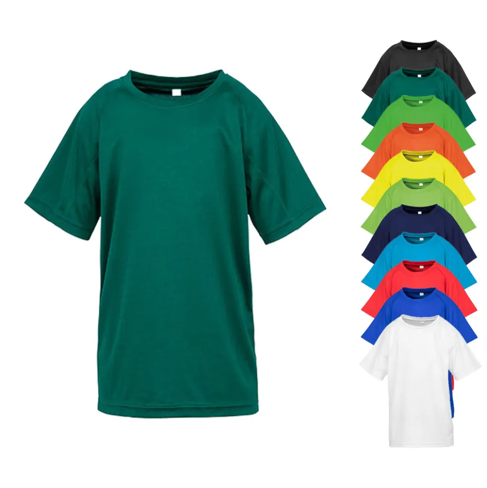 RT287J SPIRO Kinder atmungsaktives Performance T-Shirt
