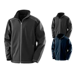 RT455M Result WORK-GUARD Treble Stitch Softshelljacke für Herren