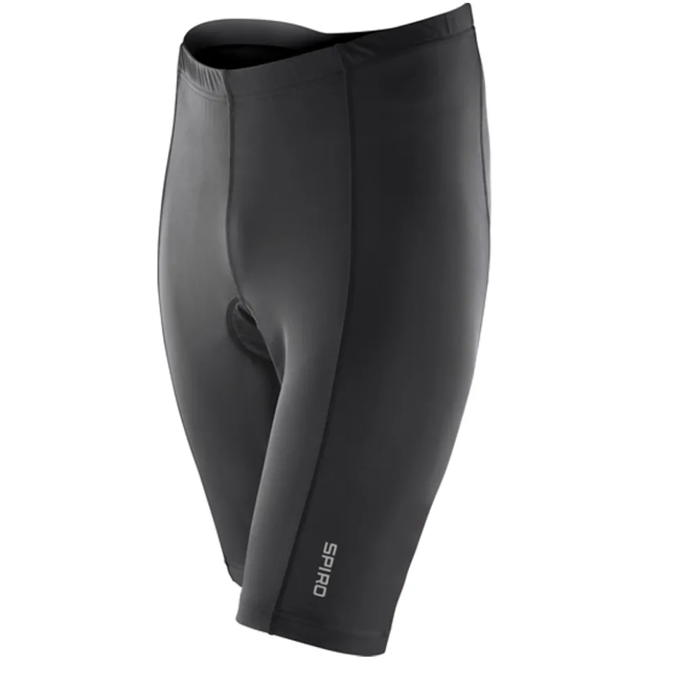RT187M SPIRO Herren Gepolsterte Fahrradhose Radlerhose kurz
