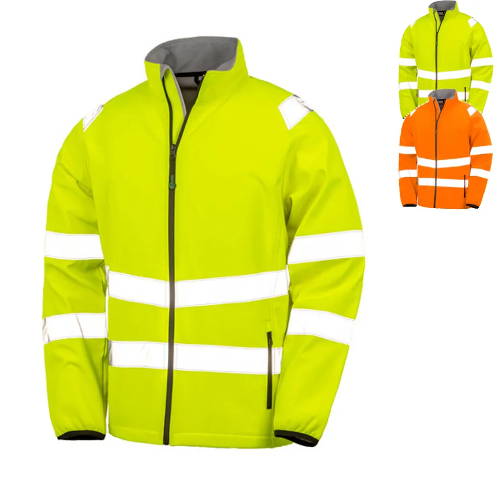 RT505 Result bedruckbare Sicherheits- Softshell Jacke